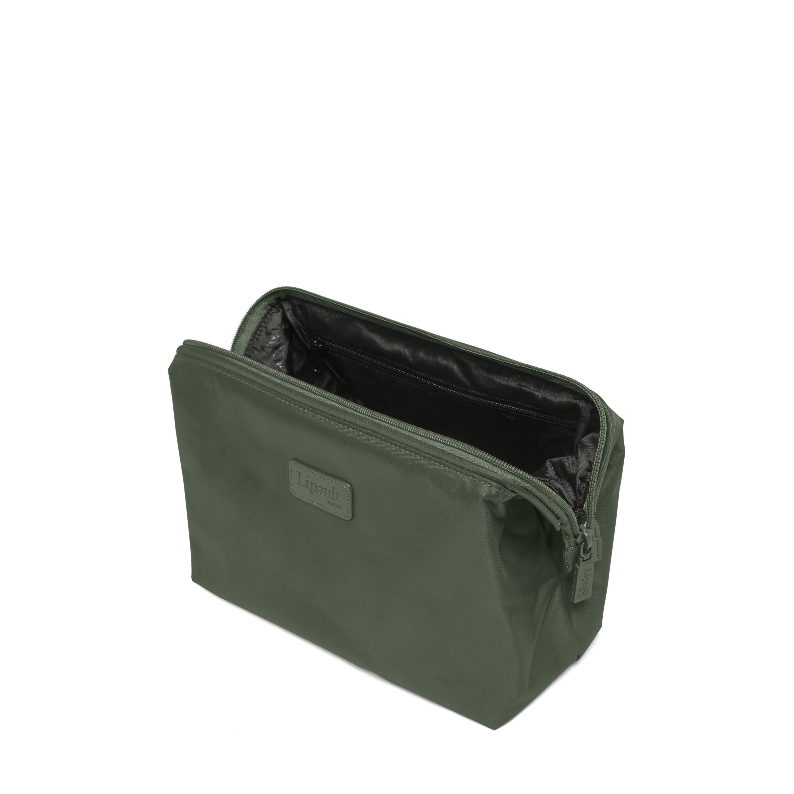 Lipault 12" Toiletry Kit, Khaki Green, Interior Image image number 1