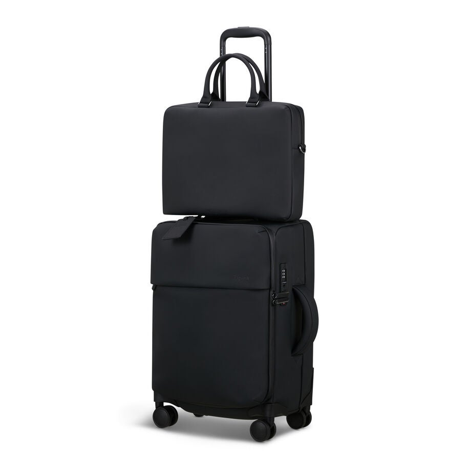Lost In Berlin Laptop Bag in the color Black. image number 9