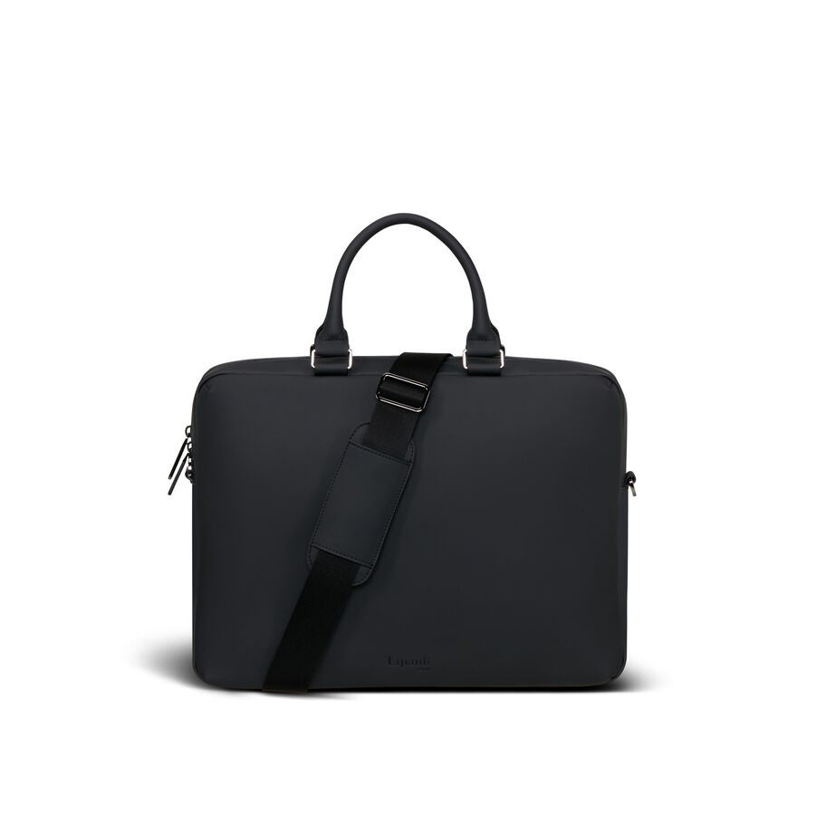 Lost In Berlin Laptop Bag in the color Black. image number 4