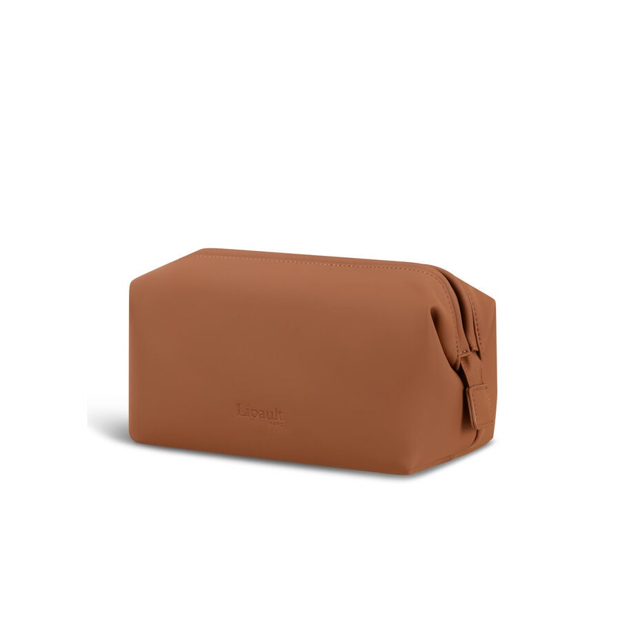 Lost In Berlin Small Toiletry Kit in the color Nutsy Nut. image number 0
