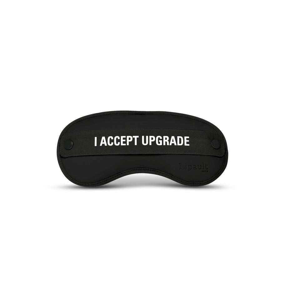Sleep Mask in the color Black. image number 3