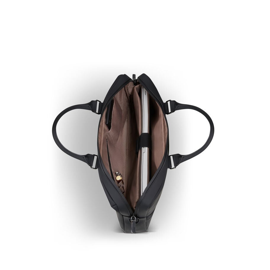 Lost In Berlin Laptop Bag in the color Black. image number 2