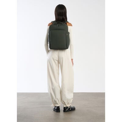 Lost In Berlin Backpack Pro in the color Dark Moss.