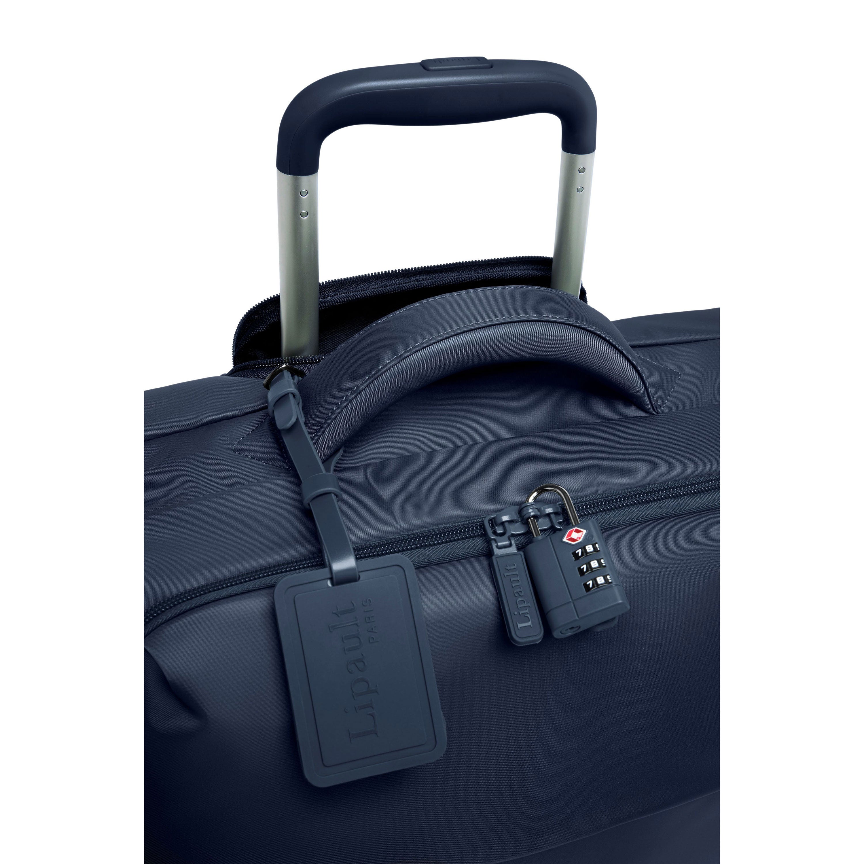 Lipault Plume Medium Trip Packing Case, Navy, Top Pull Handle image number 4