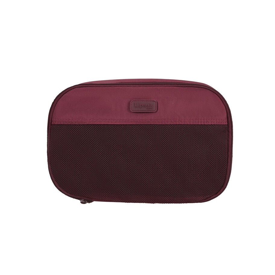 Travel Accessories Set of 3 Packing Cubes in the color Bordeaux. image number 2