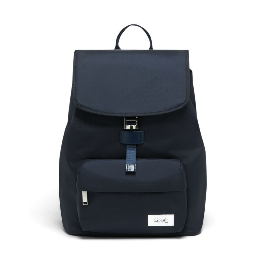 Lipault 4TMRW Daily Backpack, Carbon Blue, Front Image image number 1