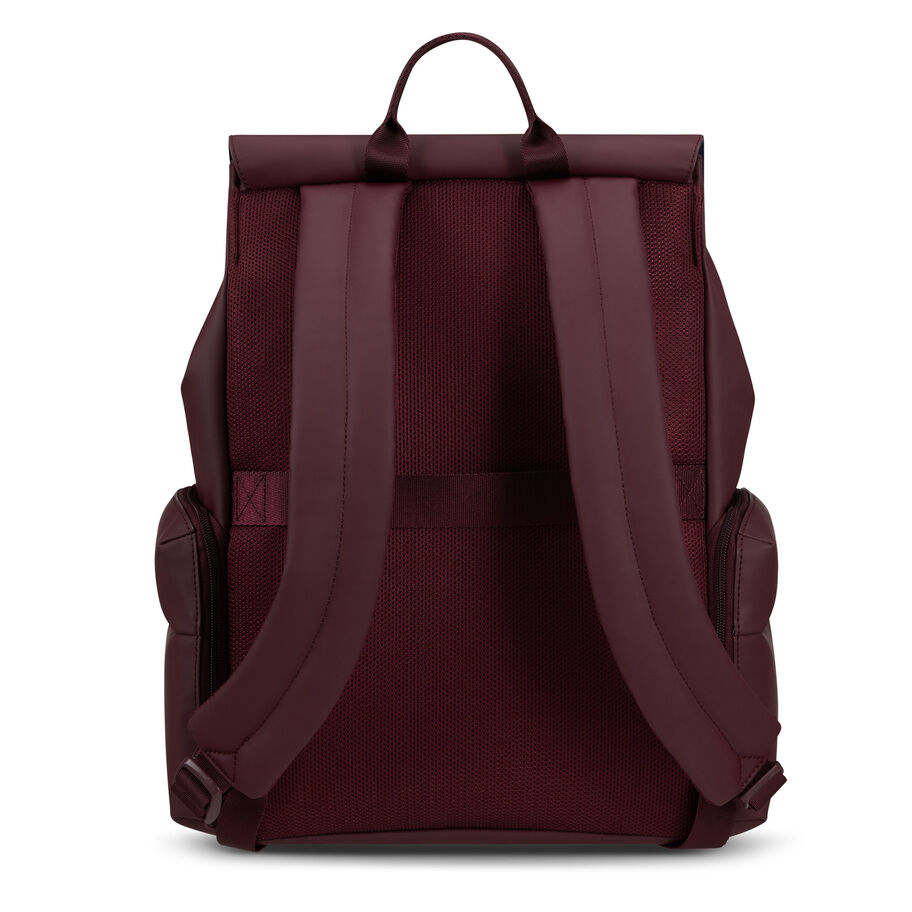 Lost In Berlin Cargo Backpack in the color Bordeaux. image number 3