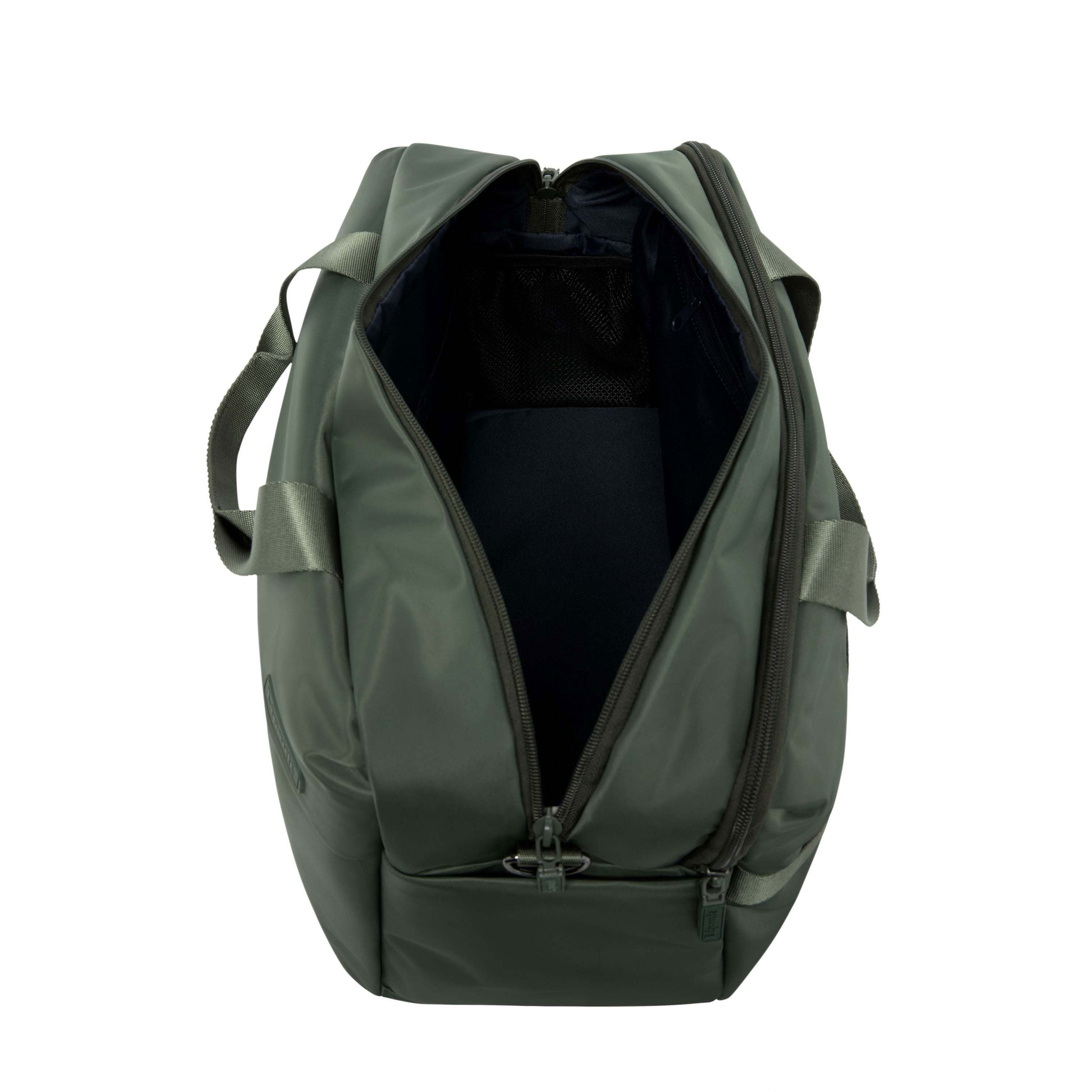 Lipault City Plume 24H Bag 2.0, Khaki Green,  Interior Image
