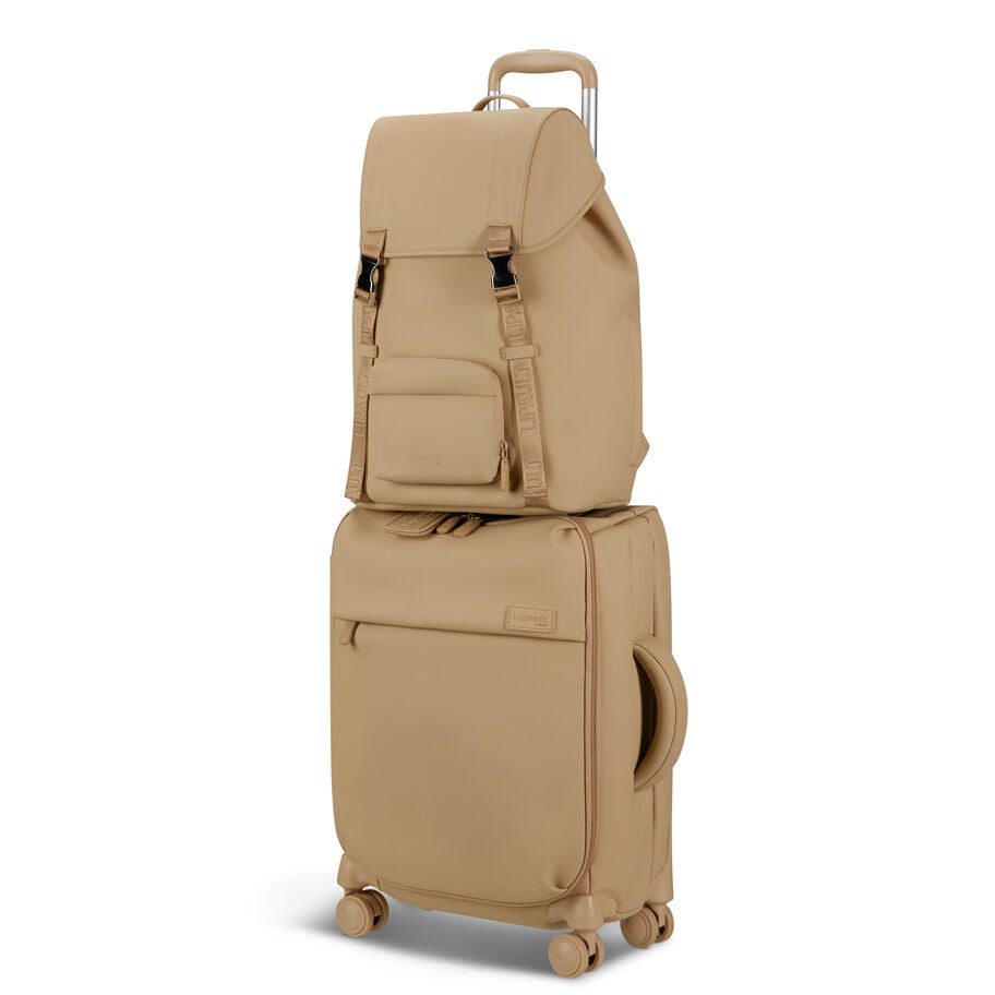 Lost In Berlin Exile Backpack in the color Sandstone. image number 8