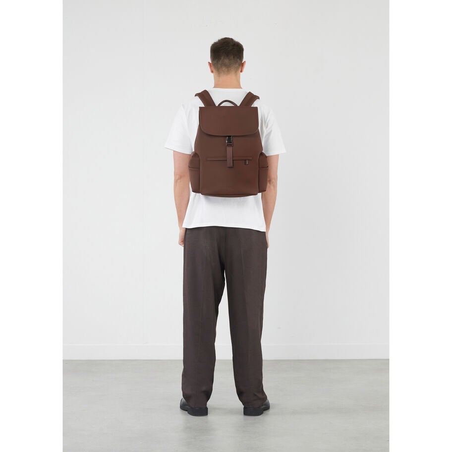 Lost In Berlin Cargo Backpack in the color Spiced Mocha. image number 1