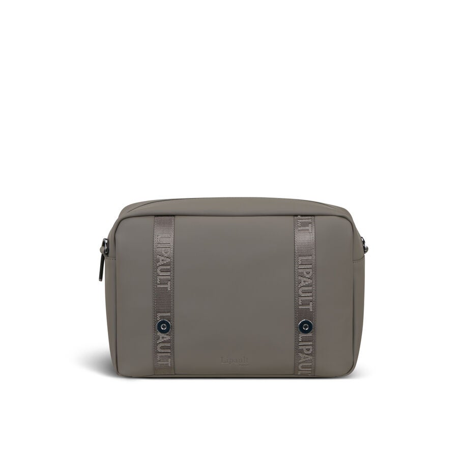 Lost In Berlin Exile Messenger Bag in the color Ash Stone. image number 5