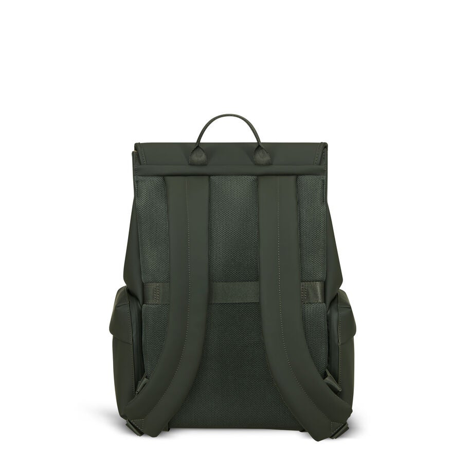 Lost In Berlin Cargo Backpack in the color NEW | Dark Moss. image number 7