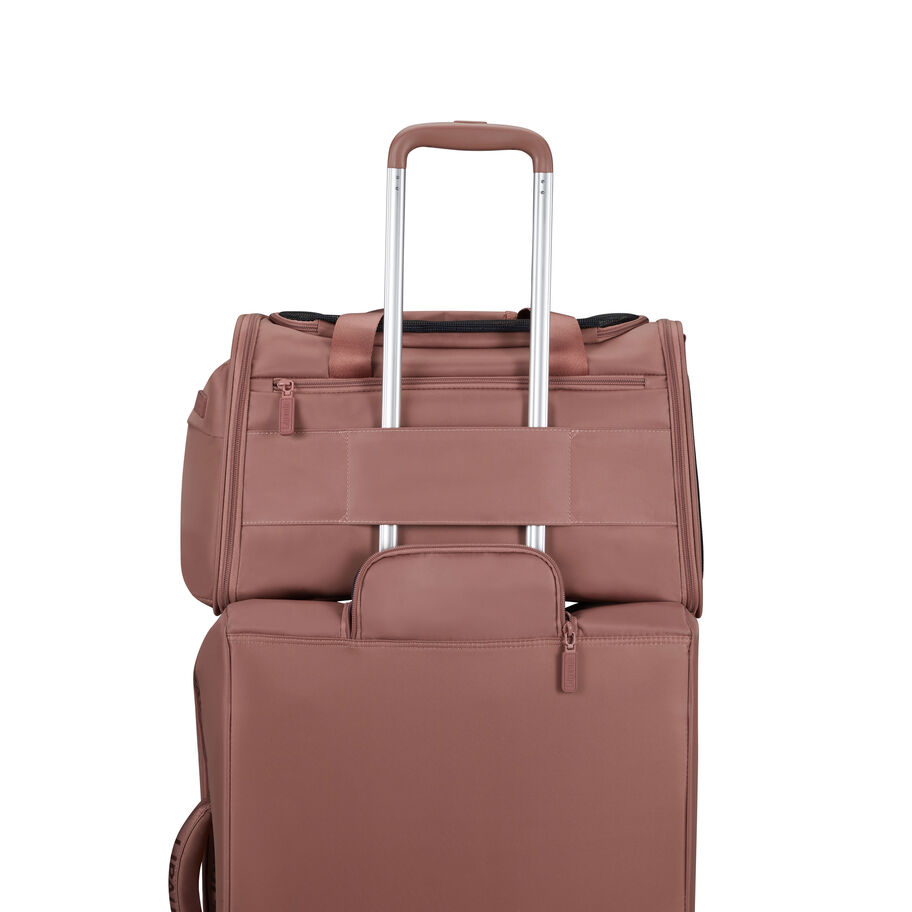 City Plume Pet Carrier in the color Rosewood. image number 6