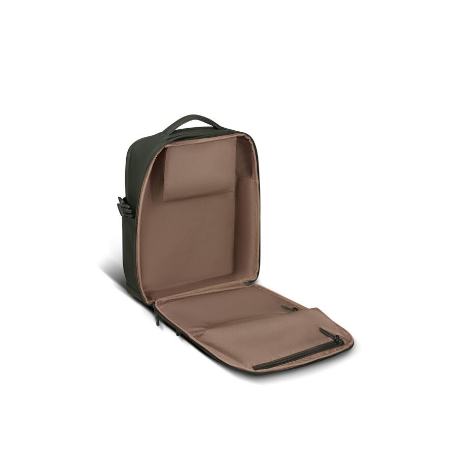 Lost In Berlin Backpack Pro in the color Dark Moss. image number 5