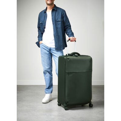 Plume Very Long Trip in the color Khaki.