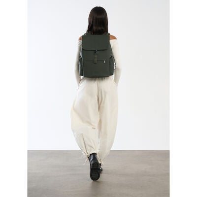 Lost In Berlin Cargo Backpack in the color NEW | Dark Moss.
