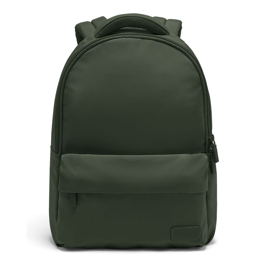 Lipault City Plume Backpack, Khaki Green, Front Image image number 0