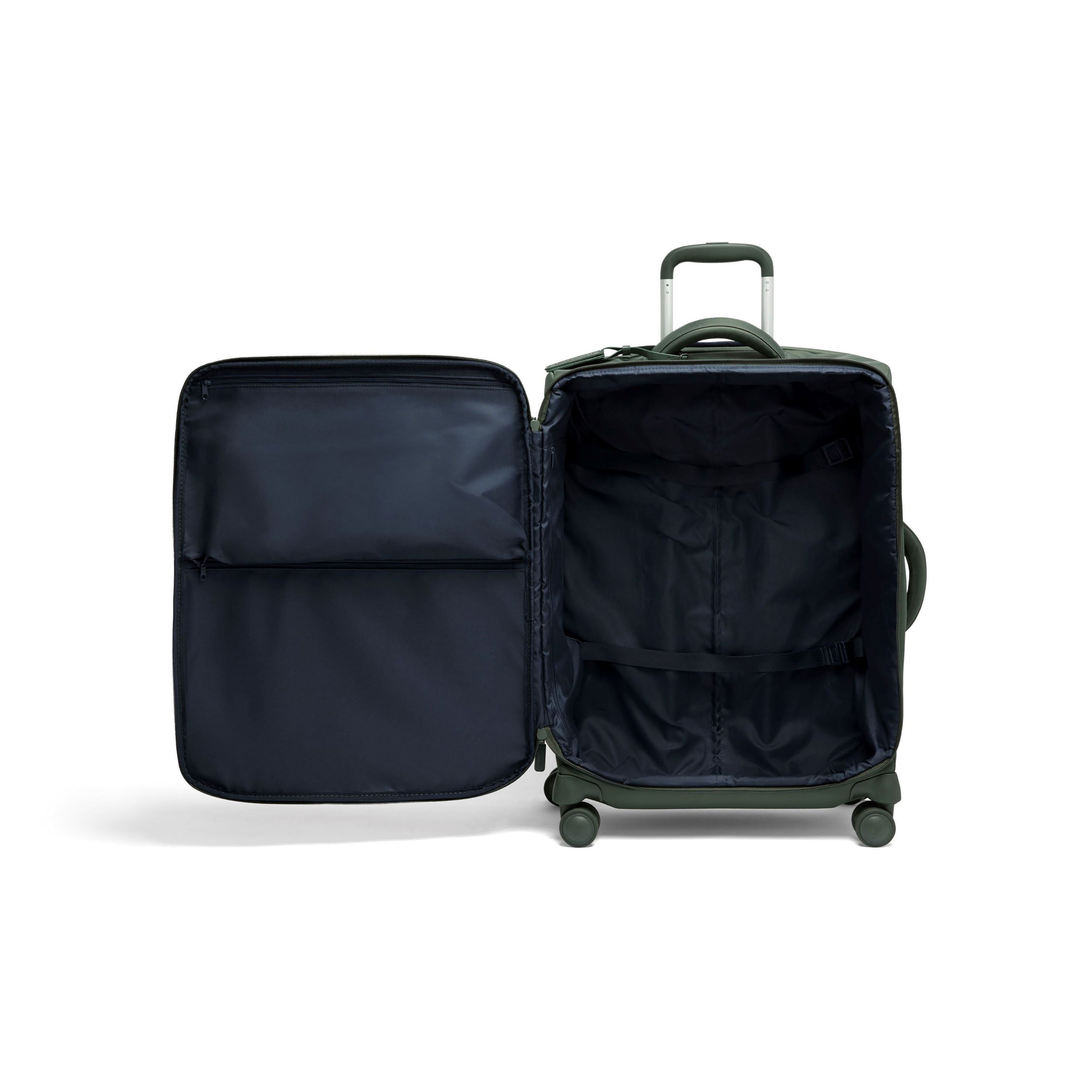 Lipault Plume Medium Trip Packing Case, Khaki Green, Interior Image image number 1