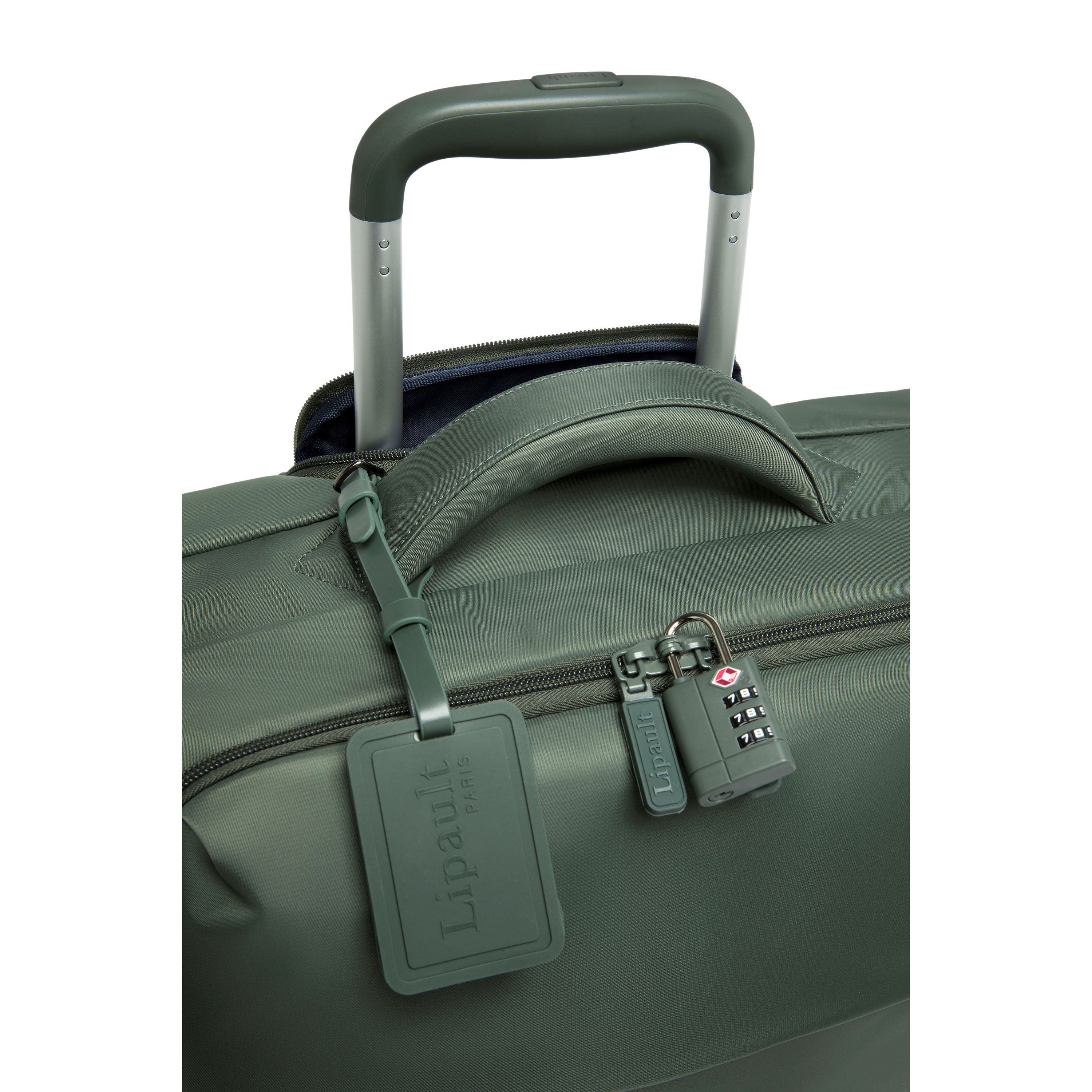 Lipault Plume Long Trip Packing Case, Khaki Green, Top Pull Handle image number 4