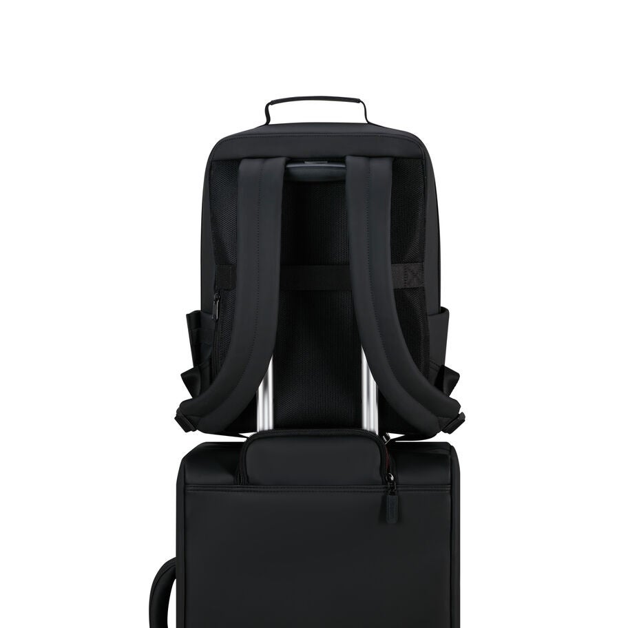 Lost In Berlin Lifetrotter Backpack in the color Black. image number 5
