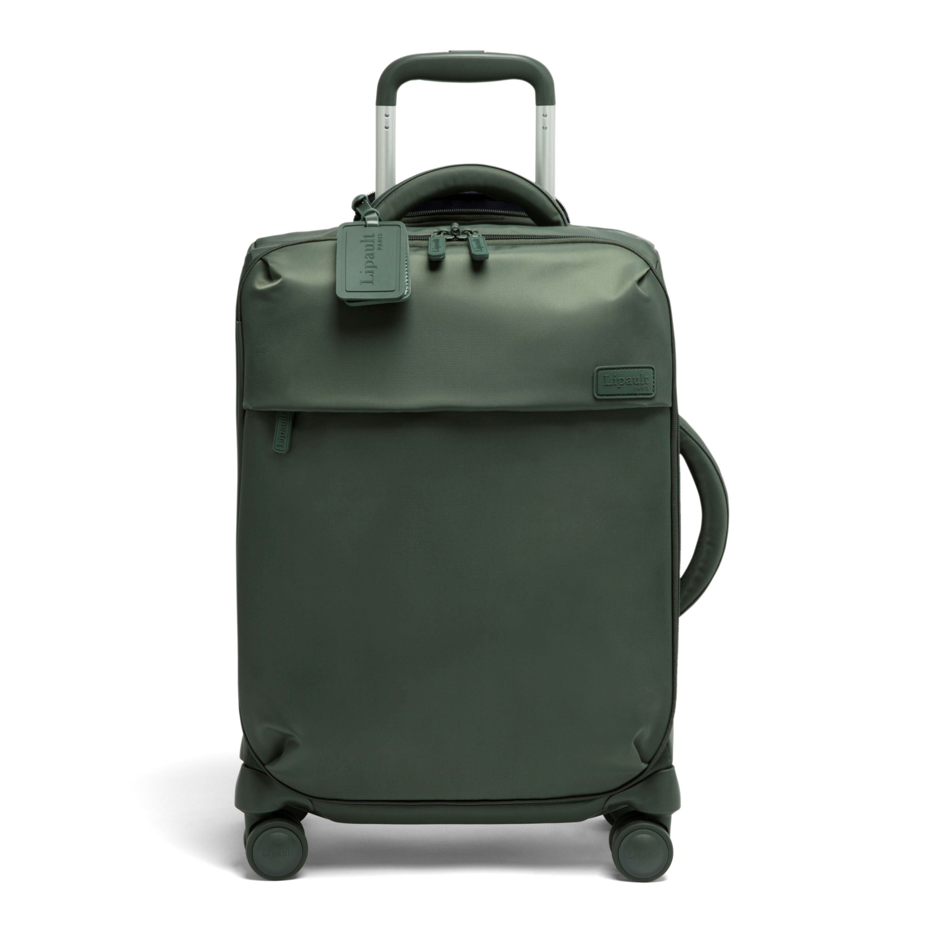 Lipault Plume Cabin Spinner, Khaki Green, Front Image image number 0