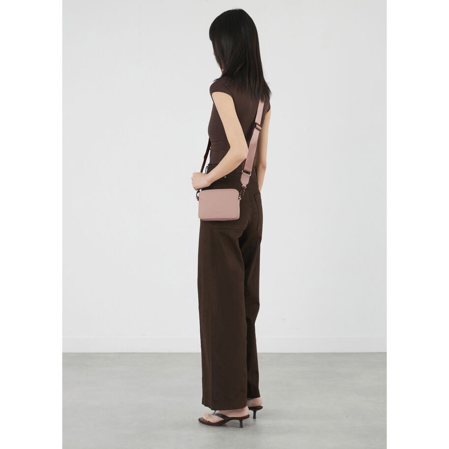 Lost In Berlin Crossbody Bag in the color Rose Quartz. image number 1