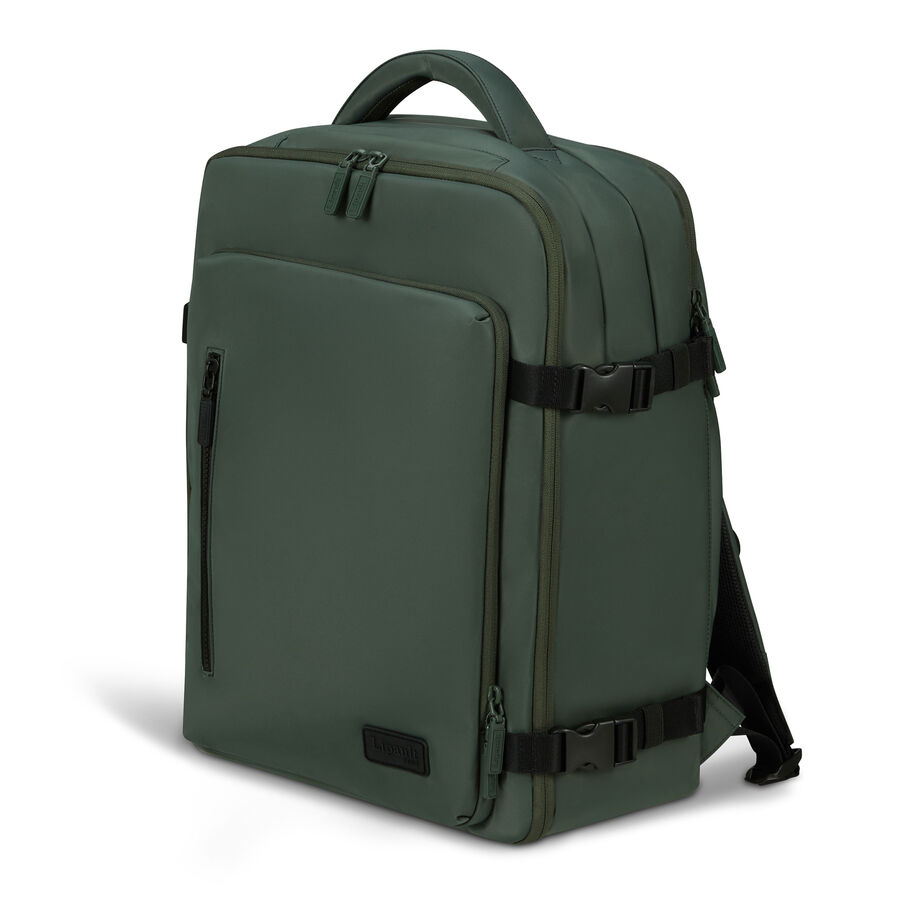 City Plume Travel Backpack in the color Khaki. image number 3