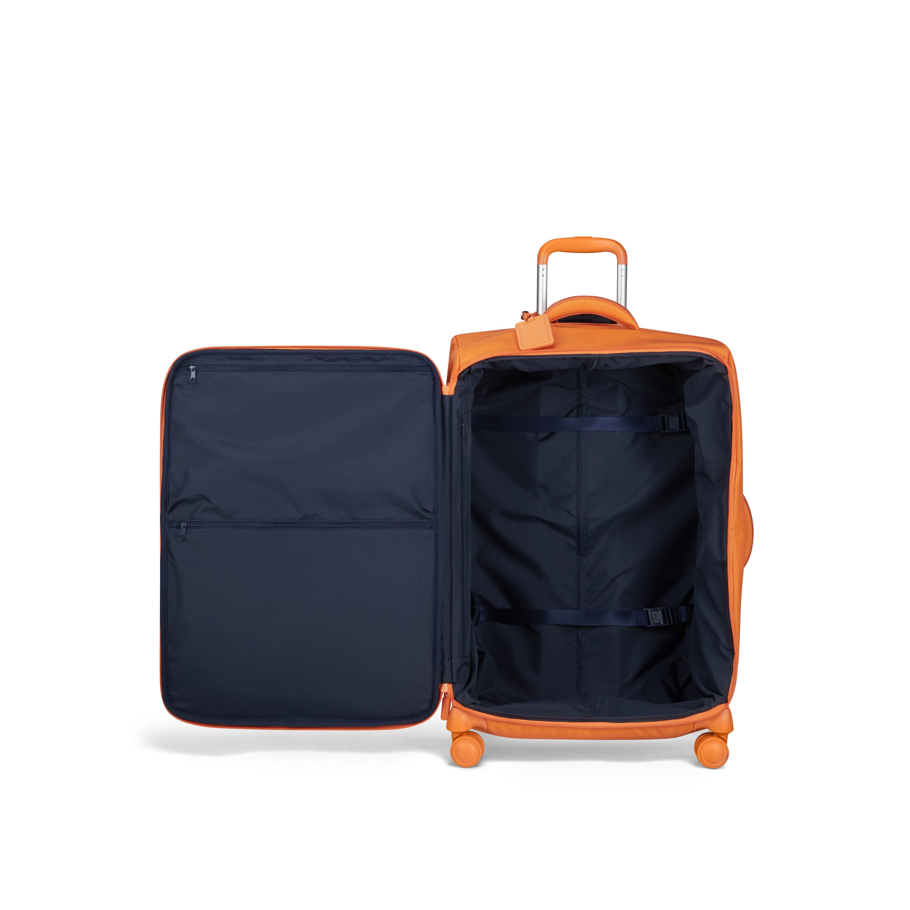 Plume Long Trip Packing Case in the color Smashed Pumpkin. image number 1