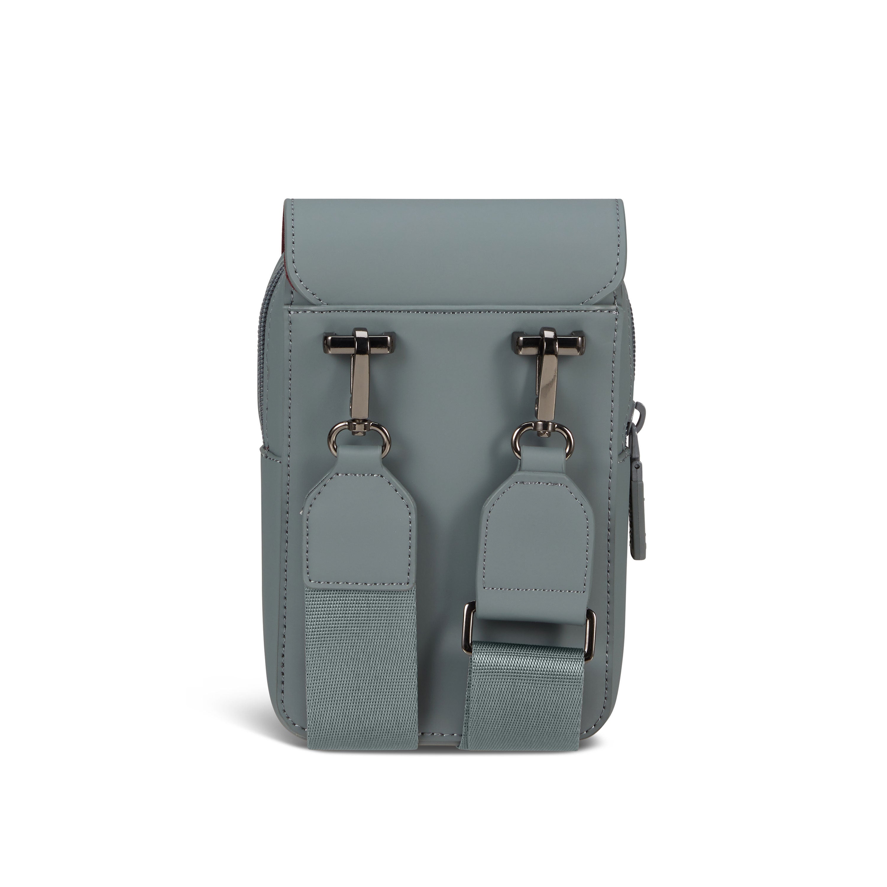 Lost In Berlin Crossover Travel Case in the color Cement Storm. image number 4