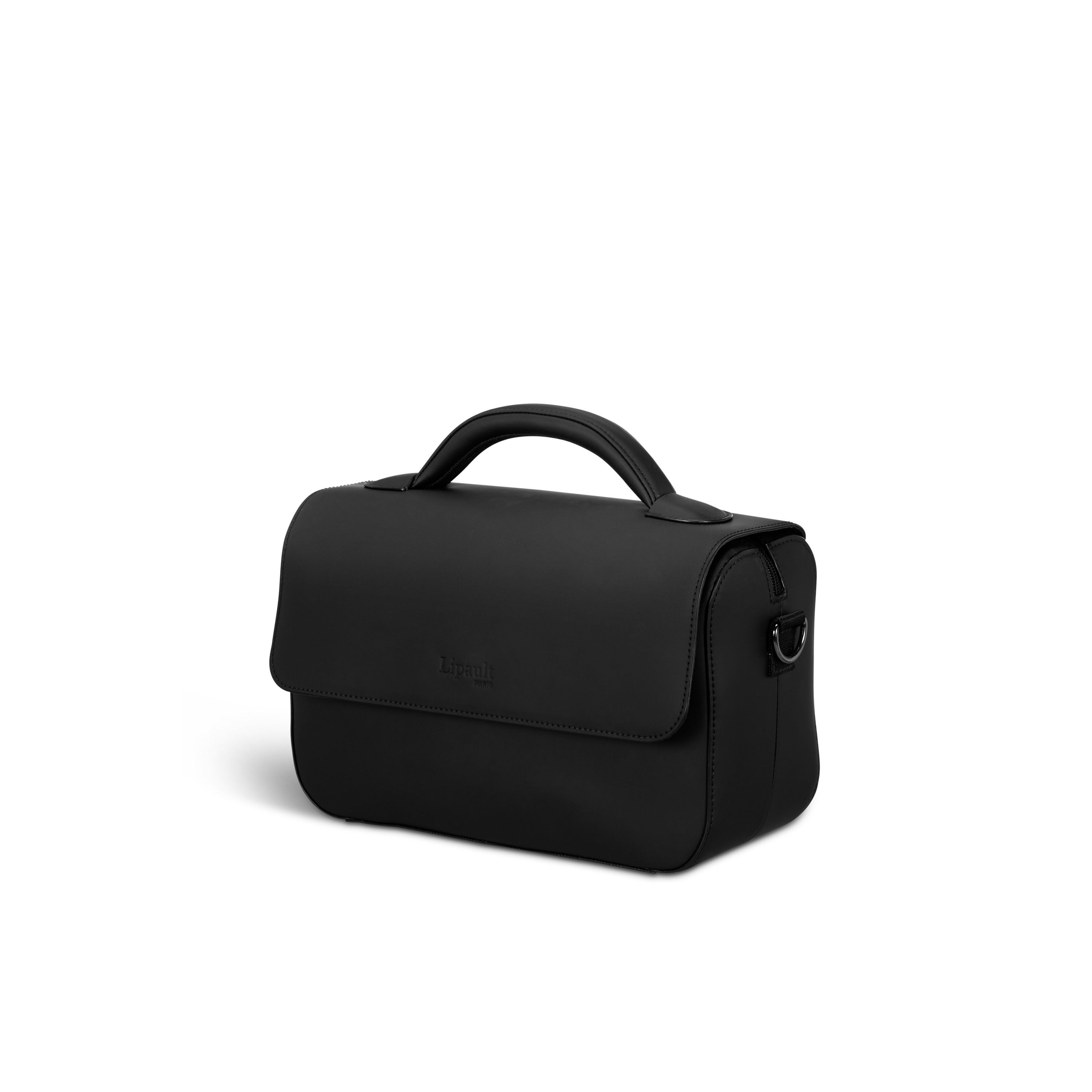 Lipault Lost in Berlin Neo Vanity, Black, Front 3/4 Image