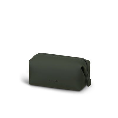 Lost In Berlin Small Toiletry Kit in the color NEW | Dark Moss.
