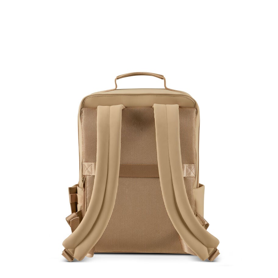 Lost In Berlin Lifetrotter Backpack in the color Sandstone. image number 4