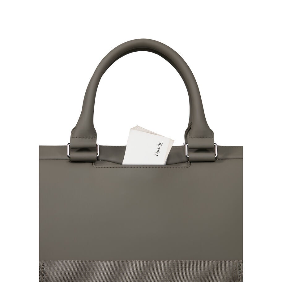 Lost In Berlin Laptop Bag in the color Ash Stone. image number 7
