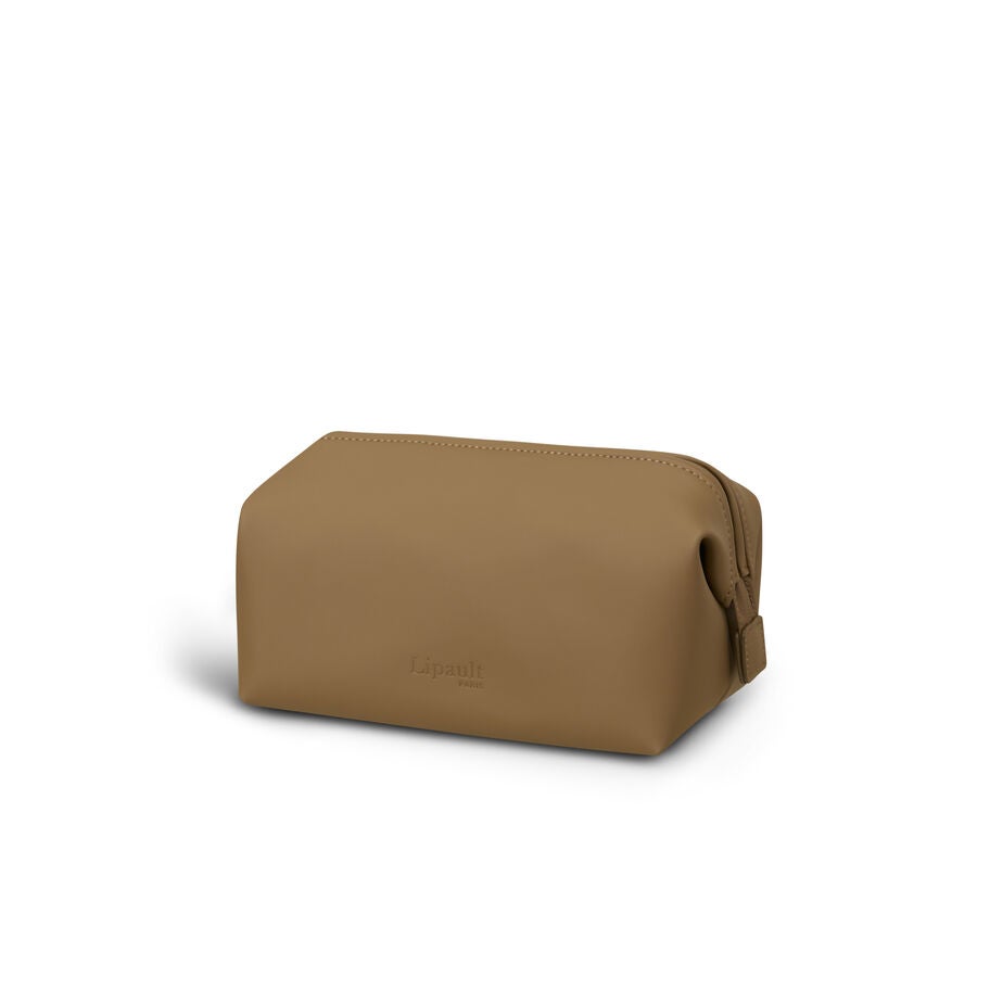 Lost In Berlin Small Toiletry Kit in the color NEW | Golden Mud. image number 0