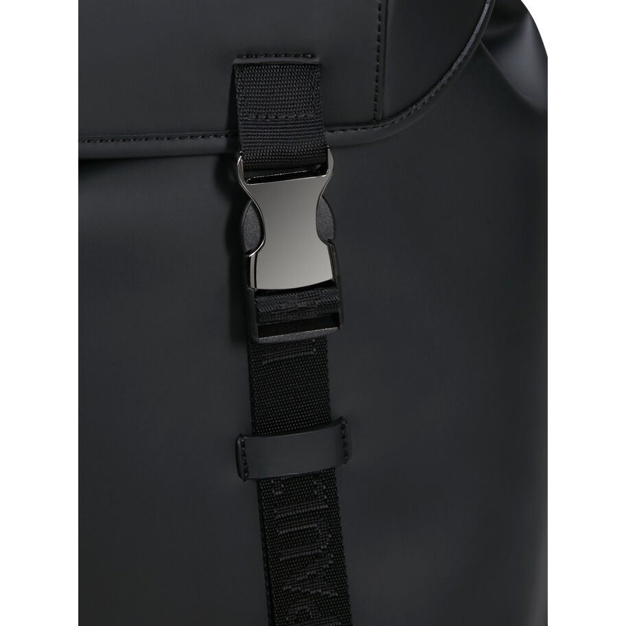 Lost In Berlin Mini Exile Backpack in the color Black. image number 5