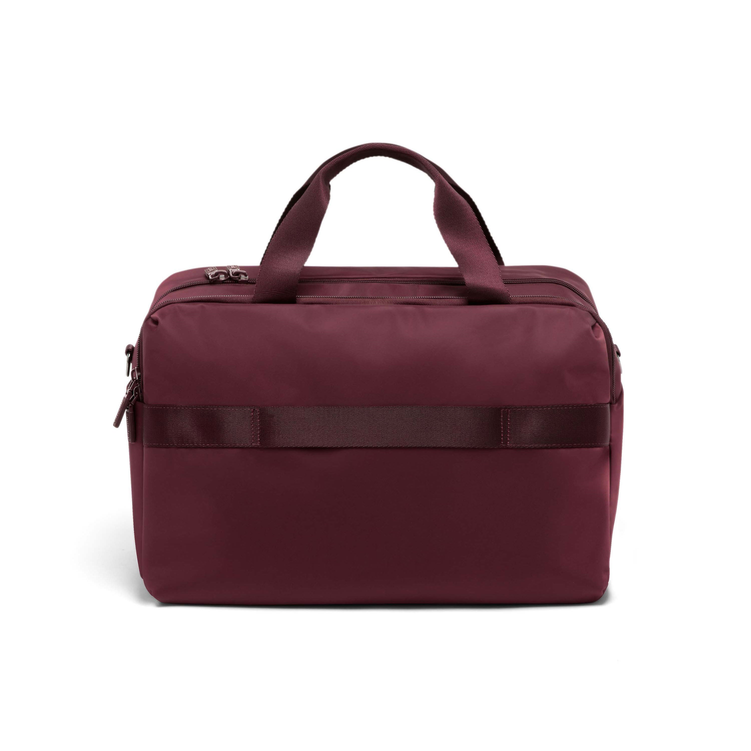Lipault City Plume 24H Bag 2.0, Bordeaux, Back Image image number 3